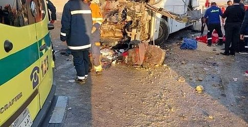 مصر: مصرع 11 شخصاً وإصابة العشرات في حادث سير