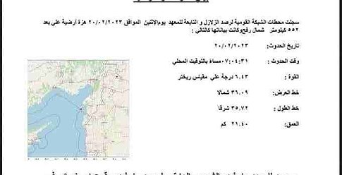 انهيار مبانٍ بزلزال جديد ضرب تركيا وسوريا وشعرت به دول المنطقة حتى رفح