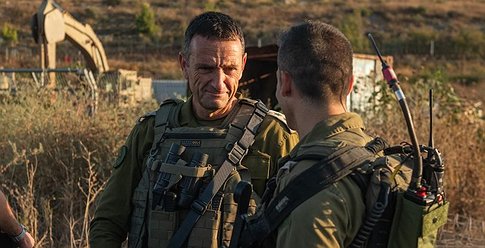 رئيس الأركان يزور بنفسه مسرح العمليات في جنين