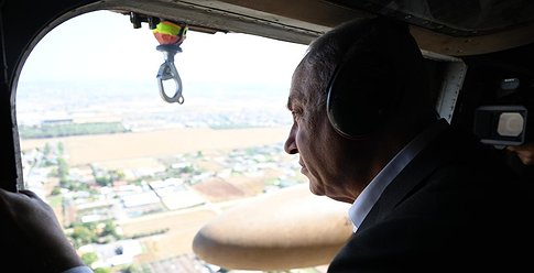 نتنياهو وغالنت يصلان جنين "استكملنا مهمتنا"