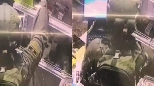 جندي من الجيش الاسرائيلي يسطو على محل ويلوذ بالفرار