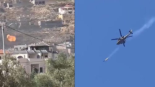 إصابة 6 جنود إسرائيليين في جنين والجيش يقصف أهدافا لأول مرة منذ 21 عاماً