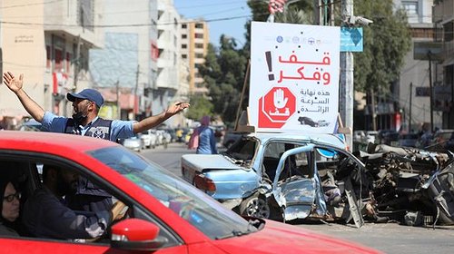 الشرطة بغزة تعلن وفاة مواطن وإصابة آخرين بحوادث سير