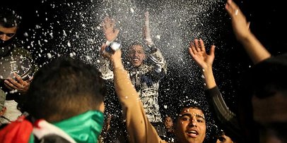 بايدن ووزير الخارجية القطري يعلنان التوصل إلى اتفاق لوقف إطلاق النار في غزة