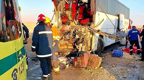 مصرع 17 شخصاً وعشرات المصابين بحادث سير جنوبي مصر