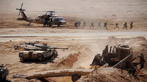 الجيش الإسرائيلي يُجري تدريباً عسكرياً في الضفة الغربية