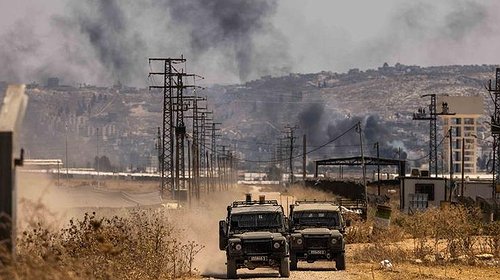 الجيش يعثر على عبوات في جنين بالقرب من ألياته ويُفجرها
