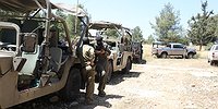 جيش الاحتلال يُحبط تهريب أسلحة عبر الأردن