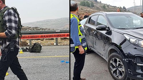 إصابة مستوطنة بعملية دهس شمال القدس واستشهاد المنفذ