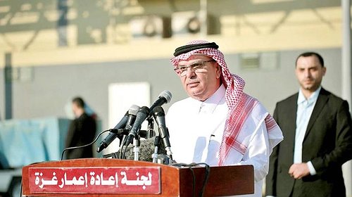 العمادي يُعلن موعد صرف المنحة القطرية في غزة