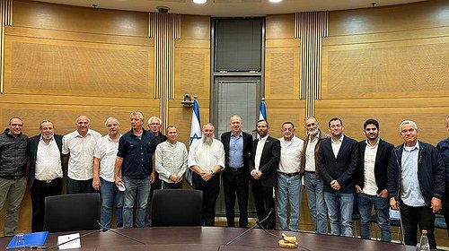 تفاصيل اجتماع غالنت مع رؤساء مستوطنات الضفة الغربية