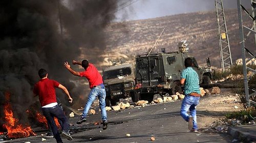 إصابة شابين برصاص الاحتلال في مدينة البيرة