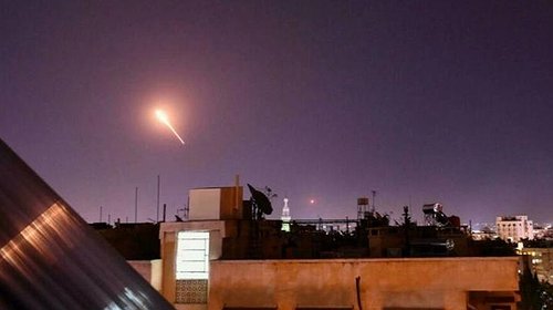 إصابات في قصف إسرائيلي على دمشق