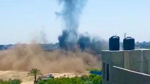 سلسلة غارات إسرائيلية جديدة على أنحاء متفرقة في قطاع غزة