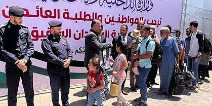 الداخلية بغزة تسهّل وصول الفوج الثاني العائد من السودان