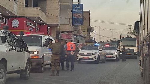 صورة: إصابة مستوطن بعملية طعن شمال الضفة الغربية