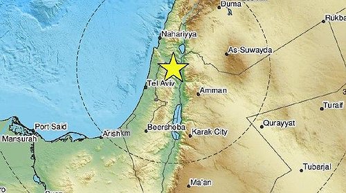 بعد تركيا وسوريا.. زلزال يضرب فلسطين بقوة متوسطة
