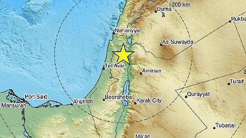 زلزال ثانٍ يضرب فلسطين المحتلة وهذه قوته التدميرية