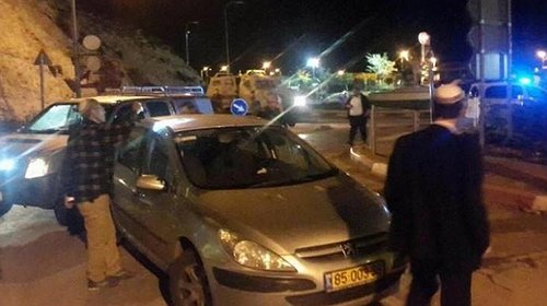 إطلاق نار على سيارة ضابط إسرائيلي في الخليل