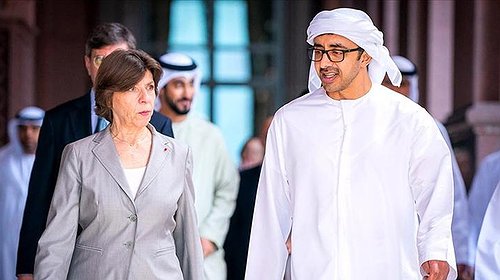 الإمارات وفرنسا تناقشان التحديات والأزمات في أوكرانيا وإيران